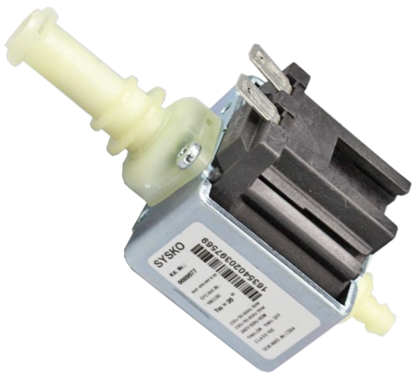 Кофемашина BOSCH, SIEMENS, MELITTA, NIVONA, MIELE, JURA водяной насос высокого давления, 55 Вт, 230 В, Sysko, тип SAP. HP4, ориг. качество