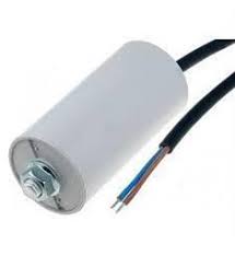 Capacitor 30μF (microfarads), 450V, SC1161, d=40x95mm, with wire Конденсаторы