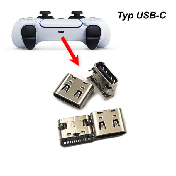 Разъем для зарядки USB-C для контроллера PS5