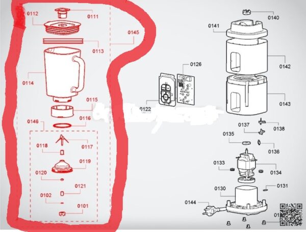 Блендер BOSCH/SIEMENS,ZELMER контейнер для взбивания в комплекте — изображение 4