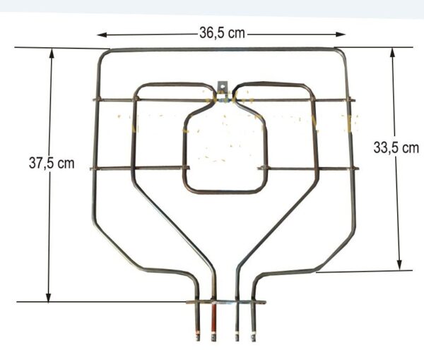 Духовой шкаф BOSCH/SIEMENS с верхним нагревательным элементом 2300 Вт, альтернативный — изображение 3