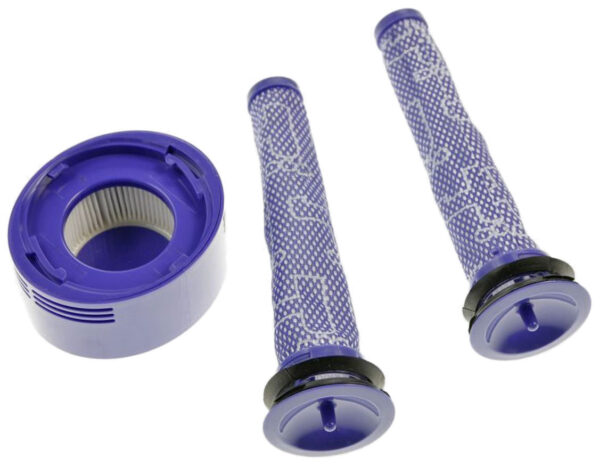 Комплект фильтров пылевого насоса DYSON, 3 шт., альтернатива. АЛЬТЕРНАТИВА НАБОРУ ФИЛЬТРОВ ДЛЯ DYSON V7, V8, SV10, SV11, HH11