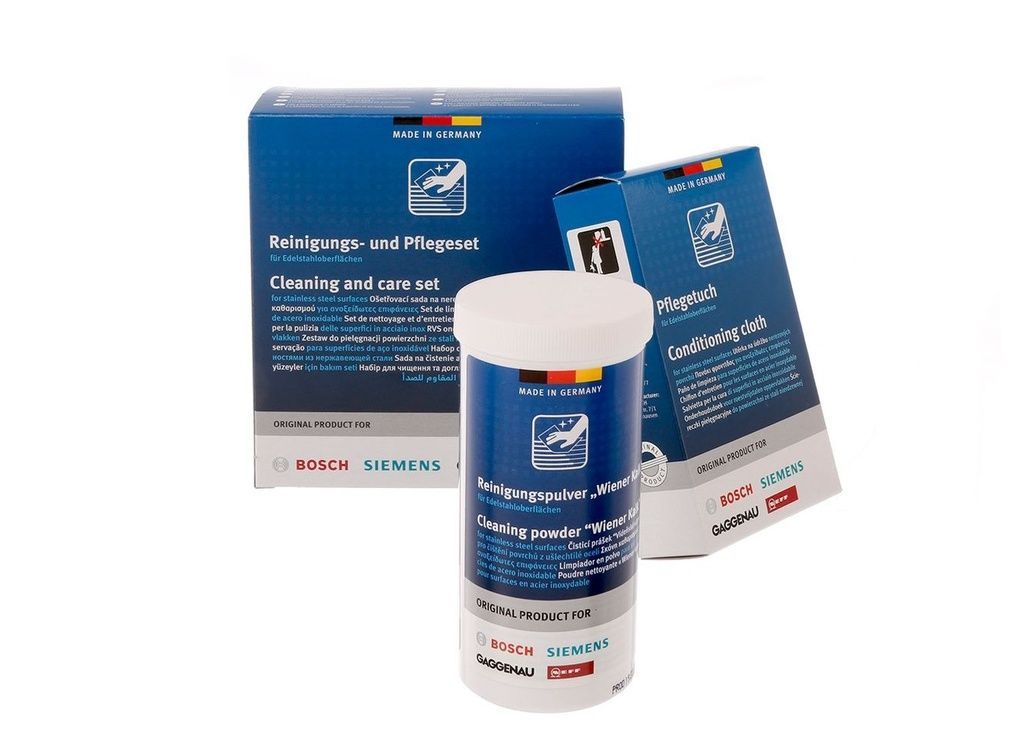 Набор для чистки поверхностей Bosch Siemens из нержавеющей стали — 00311964 Фильтры капота двигателей и других деталей