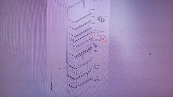 Холодильник ELECTROLUX / AEG с ящиком для овощей, ориг. — изображение 2