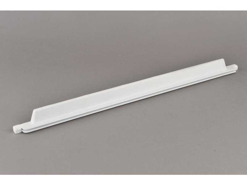 Šaldytuvo WHIRLPOOL/INDESIT galinis lentynos laikiklis,L=502mm .C00114616 REFRIGERATOR SHELF REAR TRIM (L502) PW Держатели для бытовых холодильников, выдвижных ящиков, полок и других пластиковых деталей