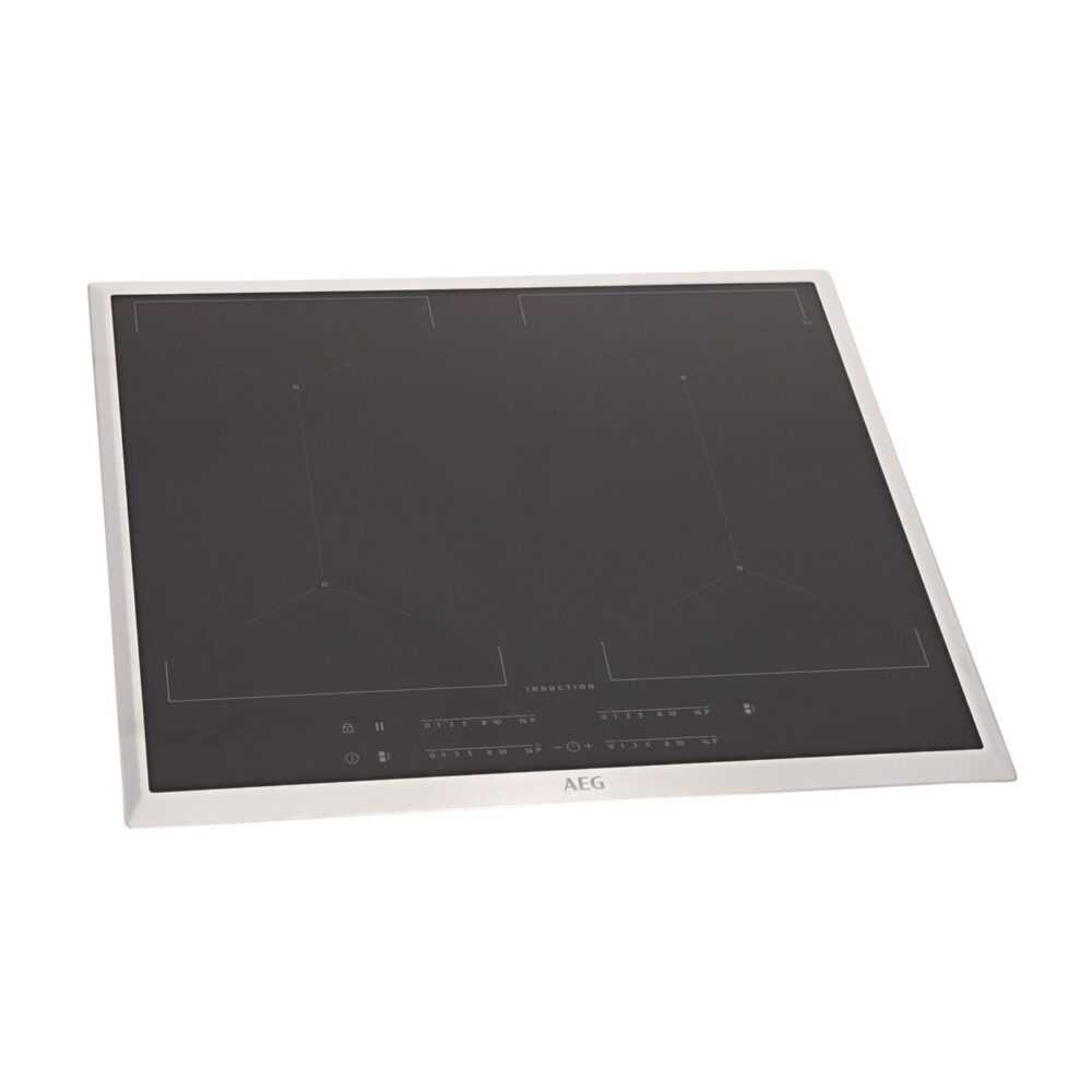 Варочные поверхности ELECTROLUX / AEG glassceramy, 576×516 мм, ориг. GLASPLATTE MIT RAHMEN,INOX,AEG Остекление дверцы духового шкафа, стеклокерамические поверхности варочной панели