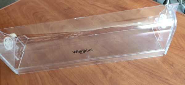 Šaldytuvo WHIRLPOOL/INDESIT viršutinės durų lentynėlės dangtelis — изображение 2