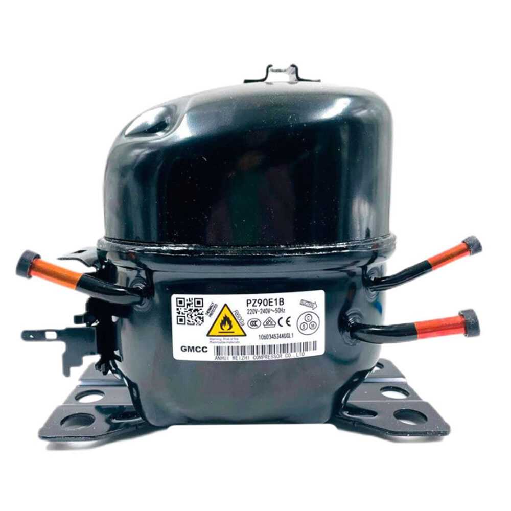 Šaldytuvo kompresorius BEKO, GRUNDIG, ARCELIK, GMCC, R600, 220V-240V, PZ90E1B, 165W Компрессоры для бытовых холодильников