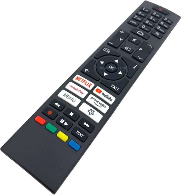 Televizoriaus TELEFUNKEN,HITACHI pultelis. R/C 45157 R/C 45157 BLACK NOBRAND ANDR. IR ROHS