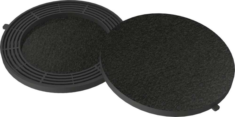 Gartaukio GORENJE,HISENSE anglies filtras 160x10mm,orig. Фильтры капота двигателей и других деталей