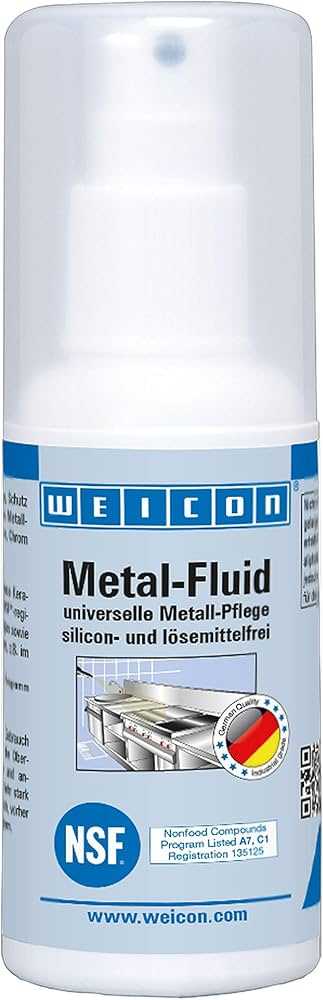 METAL-FLUID METAL FLUID — UNIVERSAL METAL CARE 100ML Химикаты для химического обслуживания бытовой техники Смазка и т.д.