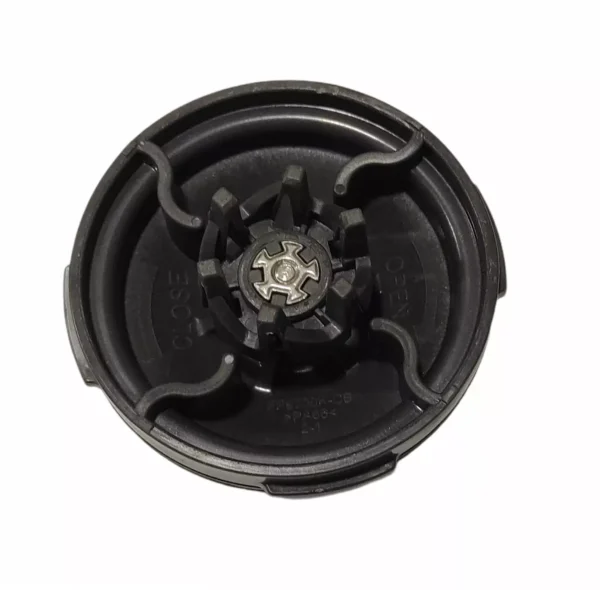 Virtuvinio kombaino PHILIPS smulkintuvo (blenderio) peiliukas, peiliuko fiksavimo į indą diametras - 61/67mm, tamsiai pilkas, be tarpinės, HR7773, HR7776, HR7777, HR7778, orig. — изображение 2