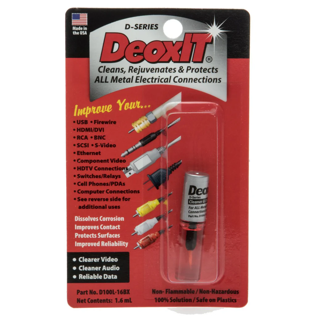 CONTACT CLEANER AND CARE PRODUCTS BRUSH BOTTLE 1.6ML Химикаты для химического обслуживания бытовой техники Смазка и т.д.