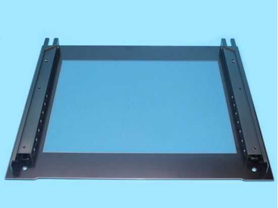 Orkaitės ASKO,HISENSE/GORENJE priekinis stiklas. DOOR GLASS BIO MF 6-163 LUX GLU 9005 Остекление дверцы духового шкафа, стеклокерамические поверхности варочной панели