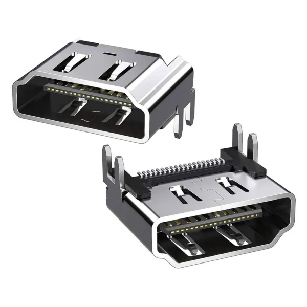 Lizdas, tipas: HDMI-A-lizdas, montavimo tipas: SMD, konstrukcija: metalinis Taip pat tinka prietaisui: PS5 PLAYSTATION5 žaidimų konsolės Sony