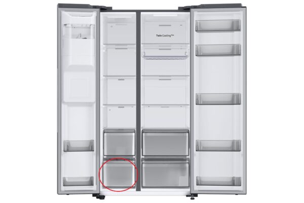 Šaldytuvo SAMSUNG apatinis šaldiklio stalčius,orig. — изображение 2