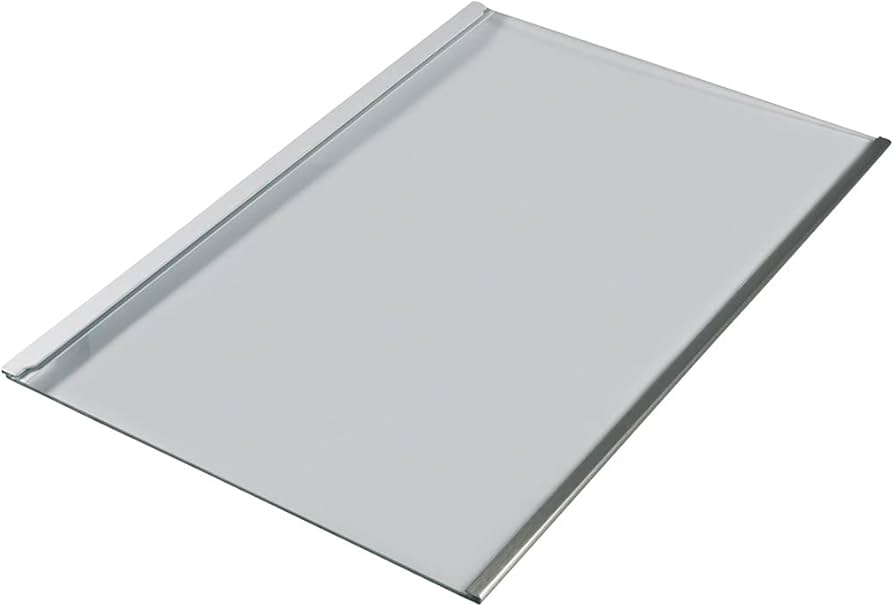 Šaldytuvo BOSCH/SIEMENS lentyna,Ilgis 470 mm Plotis 302 mm Aukštis 4 mm,orig. Держатели для бытовых холодильников, выдвижных ящиков, полок и других пластиковых деталей