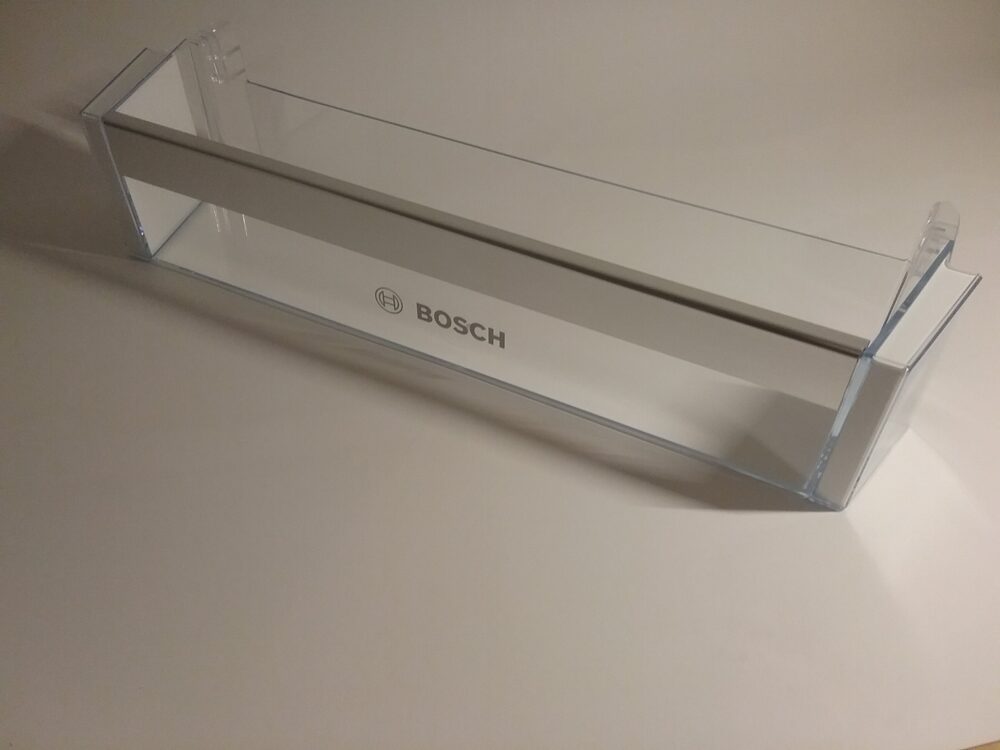 Šaldytuvo BOSCH/SIEMENS apatinė durų lentyna,442 x 124,9 x 100 mm,orig. Держатели для бытовых холодильников, выдвижных ящиков, полок и других пластиковых деталей