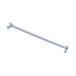 Šaldytuvo WHIRLPOOL/INDESIT galinis lentynos laikiklis.C00281600 (X1) SHELF TRIM REAR (478X55) POLAR WHITE Держатели для бытовых холодильников, выдвижных ящиков, полок и других пластиковых деталей