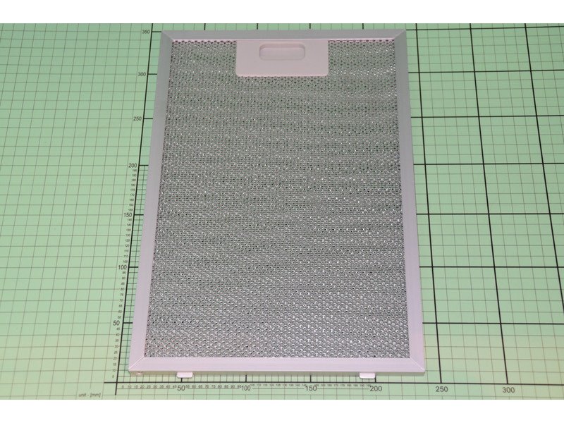 Gartraukio AMICA  metalinis riebalų filtras,orig. Aluminiumfilter 339x228x9 Фильтры капота двигателей и других деталей