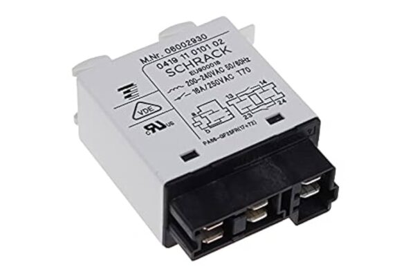 Indaplovės MIELE šildymo rėlė . RELAY 200-240V 50/60HZ
