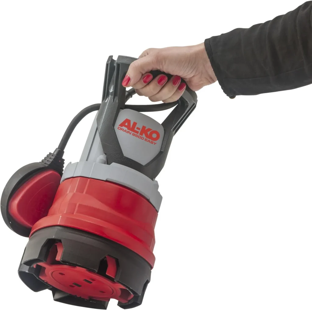 Giluminio,nešvaraus gręžinio vandens siurblys AL-KO Drain 9500, 300 W AL-KO Садоводство, Садовая техника