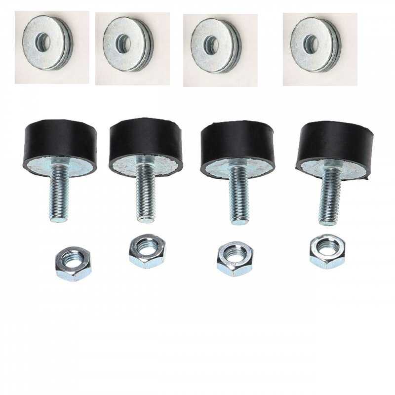 Oro kondicionieriaus vibracijos slopintuvai, guminis, D=55x51mm x H=20mm, M10x70mm, M=130KG Детали кухонного кондиционера и другого оборудования для промышленных холодильников