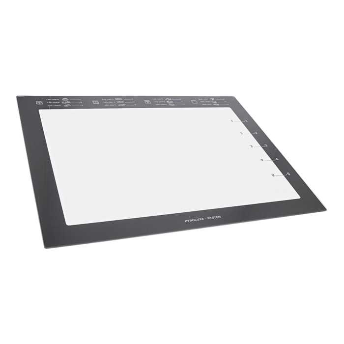 Orkaitės ELECTROLUX / AEG vidinis stiklas,50,4×39,2cm,orig. Glass, silkscreened, 504x392mm Остекление дверцы духового шкафа, стеклокерамические поверхности варочной панели