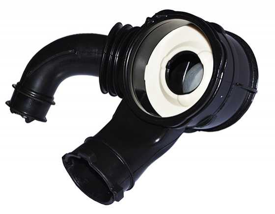 Skalbimo mašinos ELECTROLUX / AEG apatinė gofruota žarna,orig. Гофрированные шланги для стиральных машин